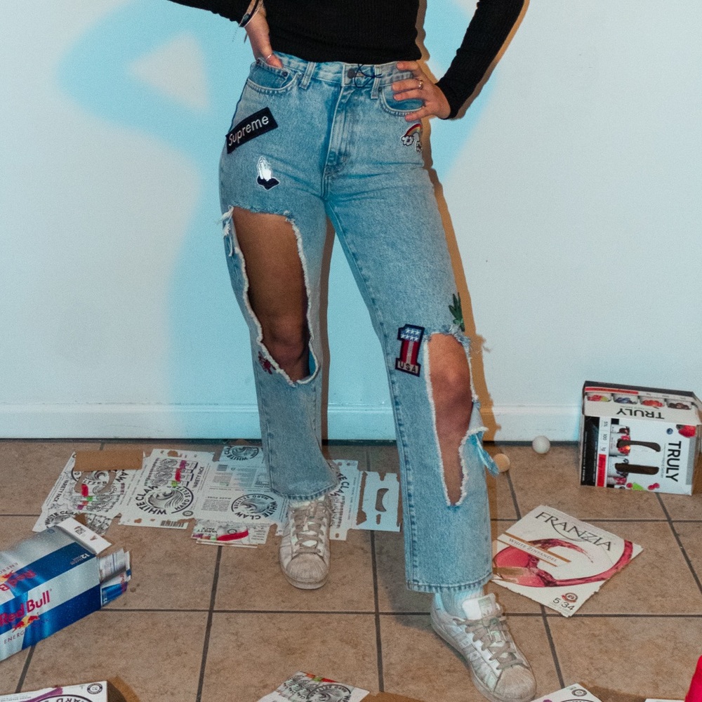 Moriah James Denim: reinvented denim jeans Size 26